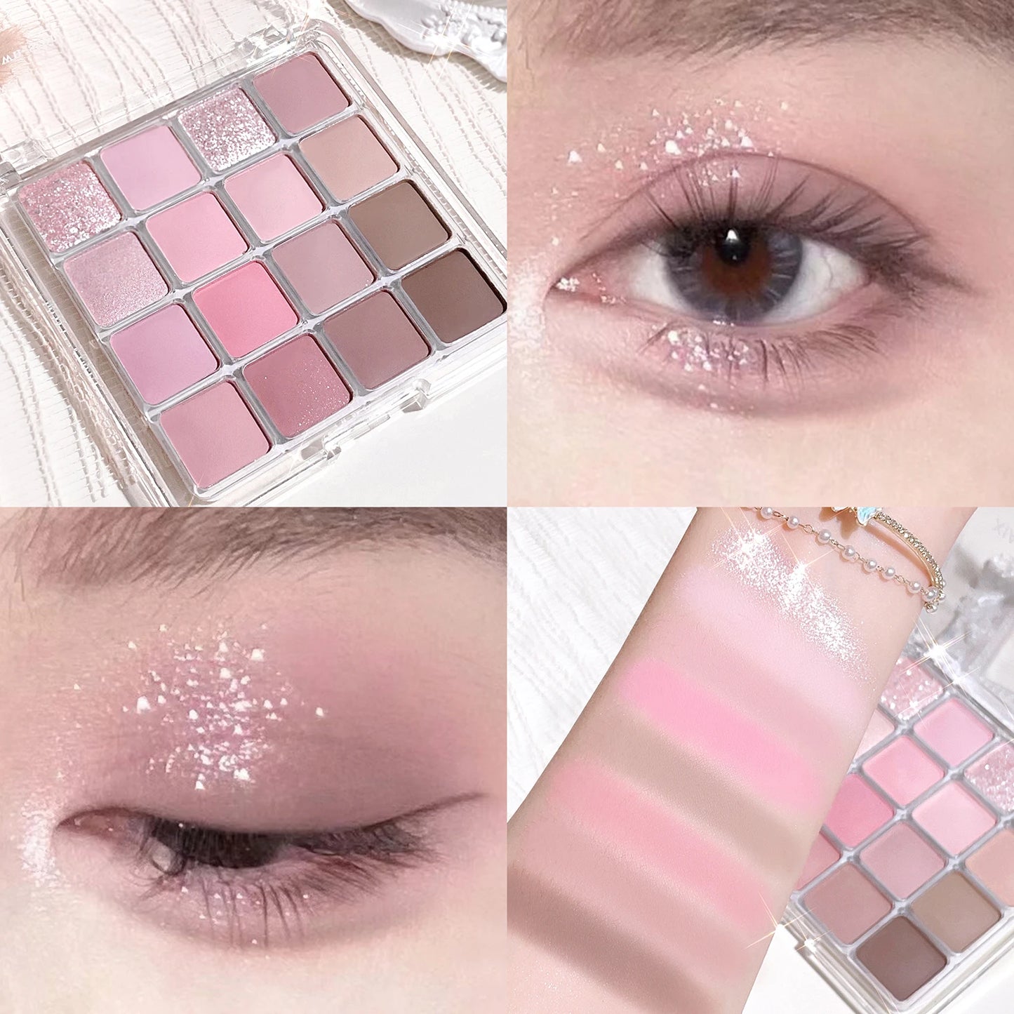 16-color eyeshadow palette