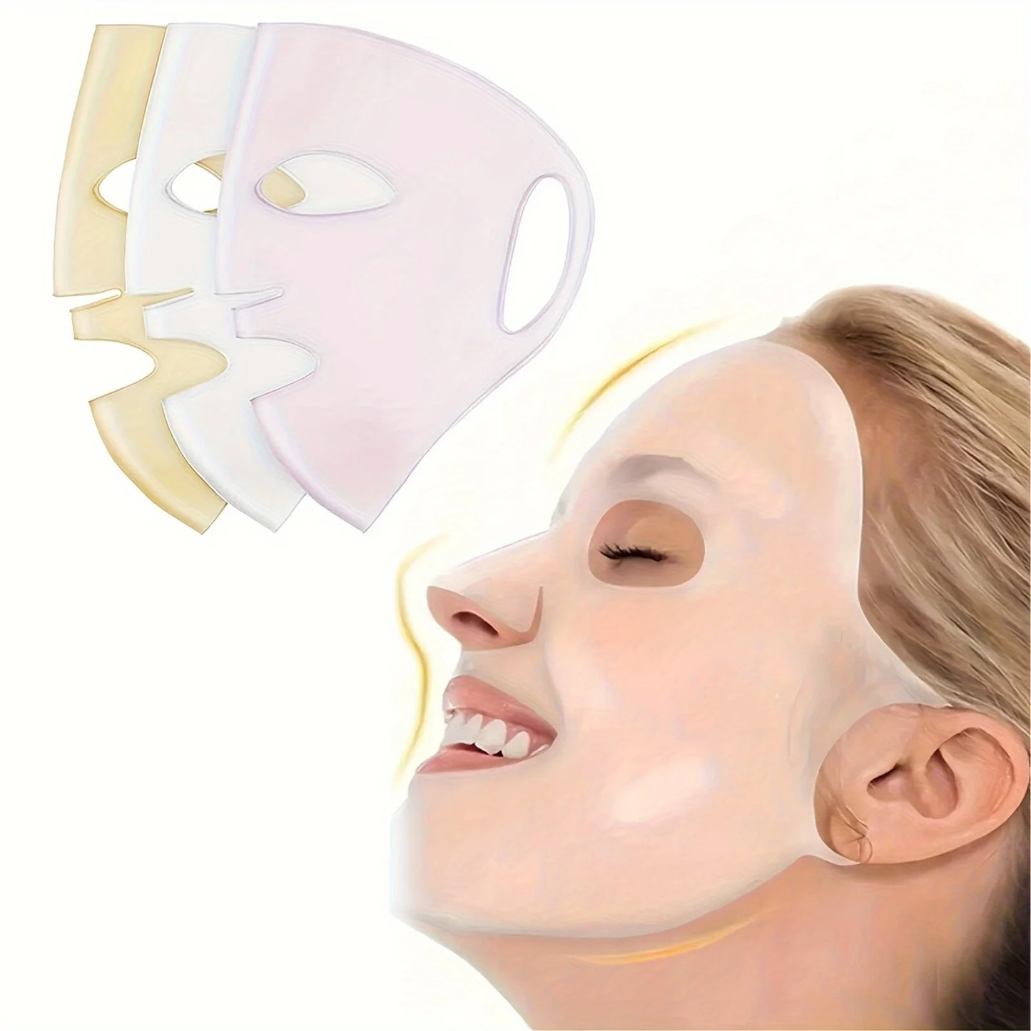 Silicone face mask