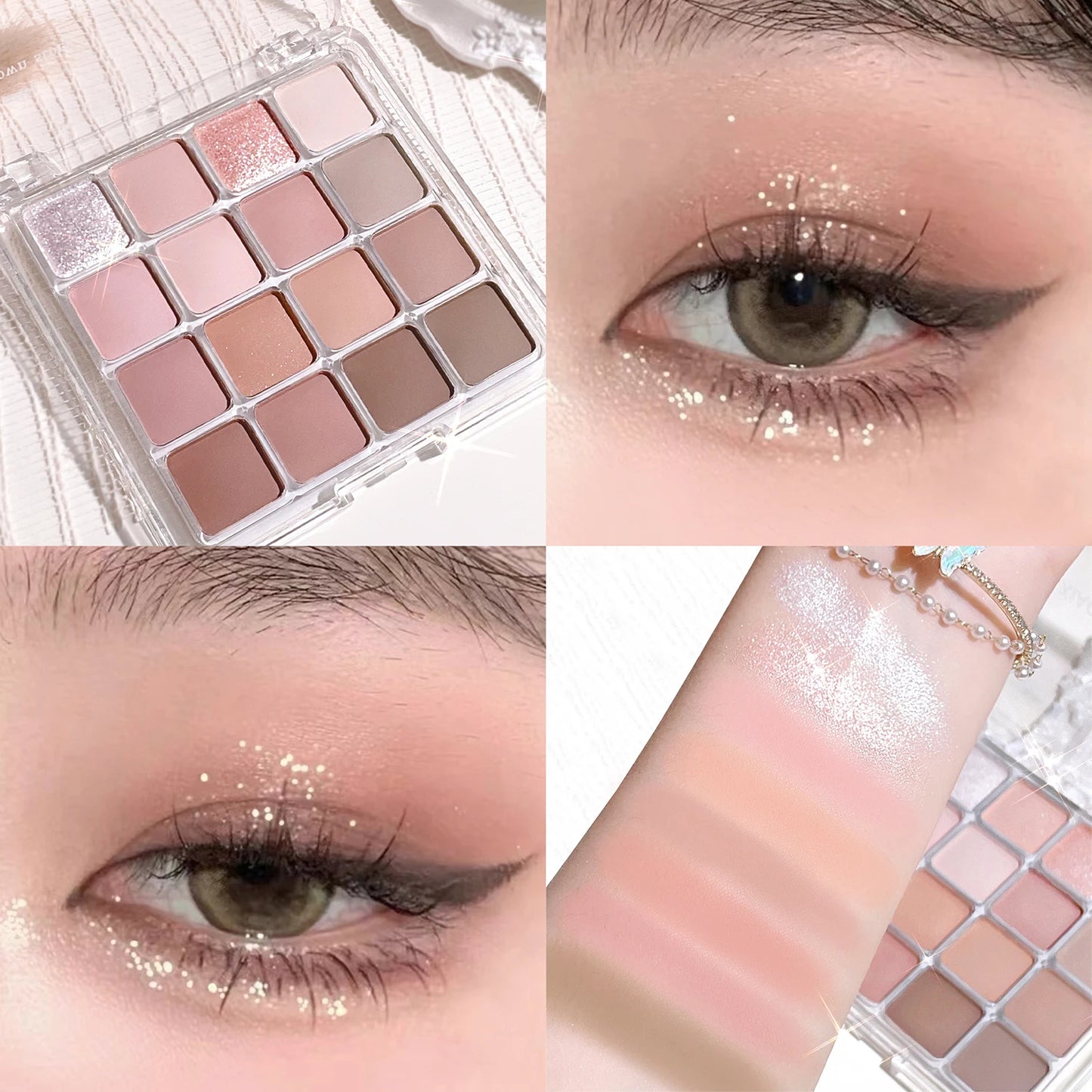 16-color eyeshadow palette