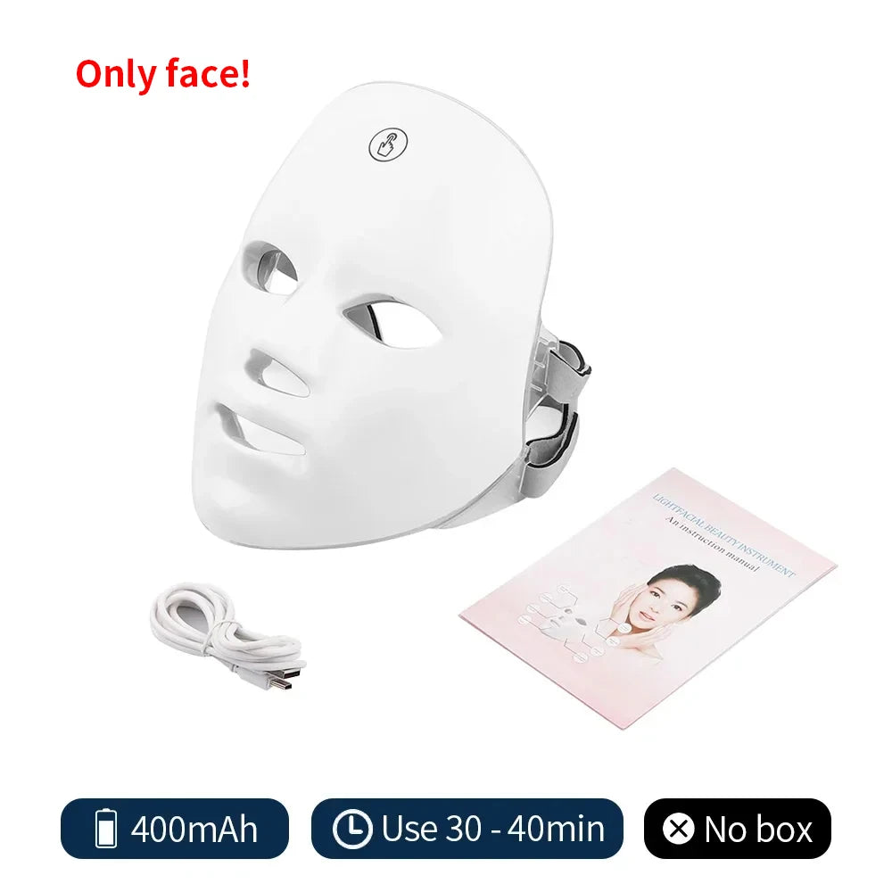 LED facial beauty mask