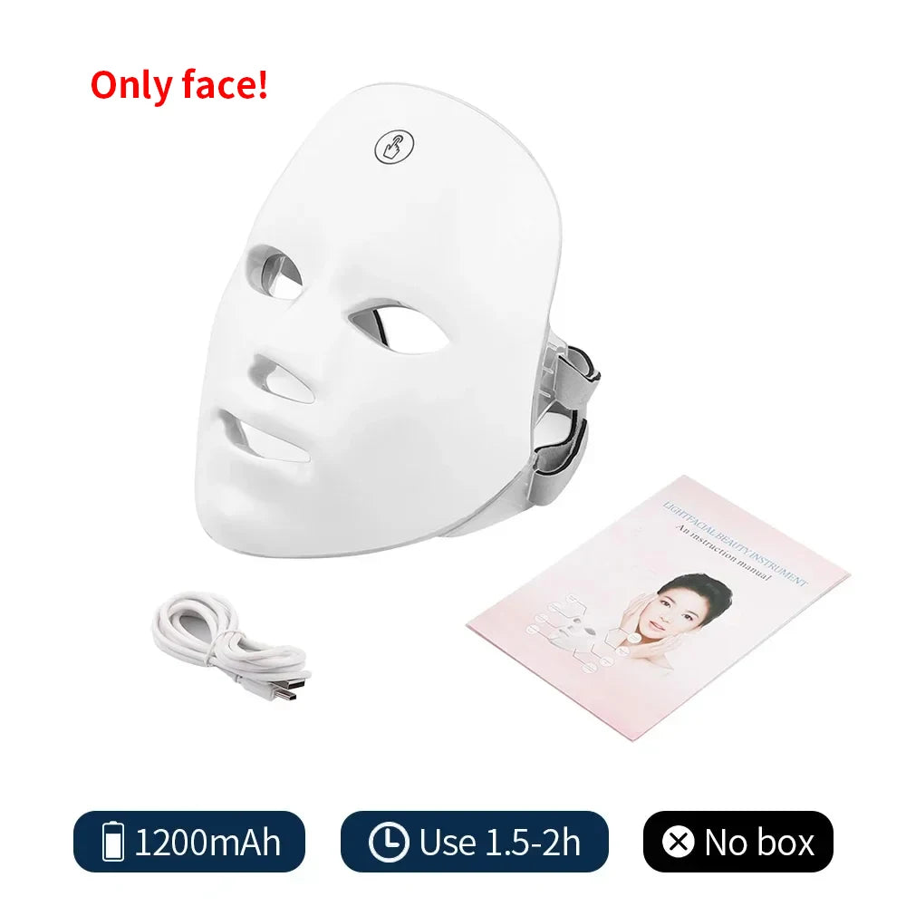 LED facial beauty mask