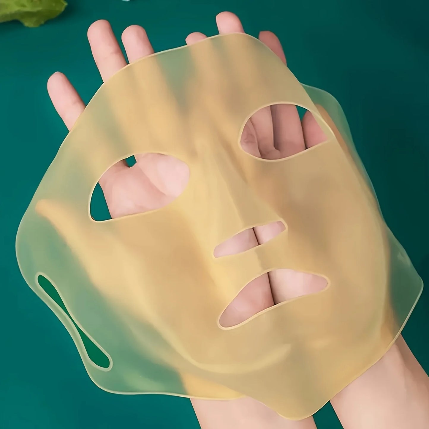 Silicone face mask