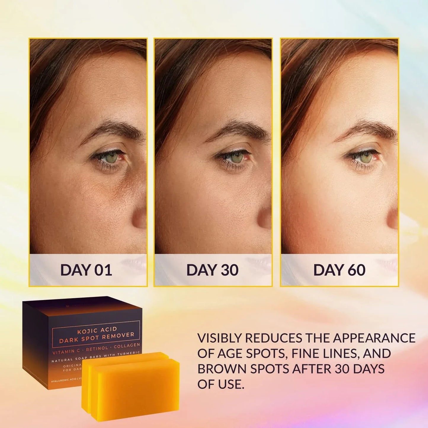Whitening soap