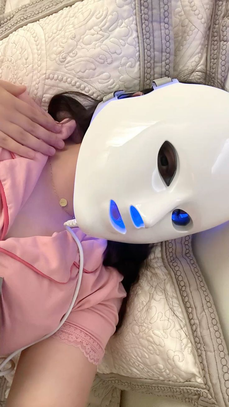 LED facial beauty mask