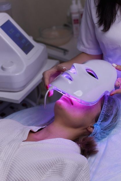 LED facial beauty mask
